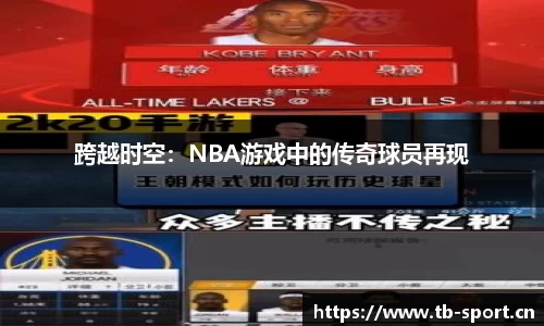 跨越时空：NBA游戏中的传奇球员再现